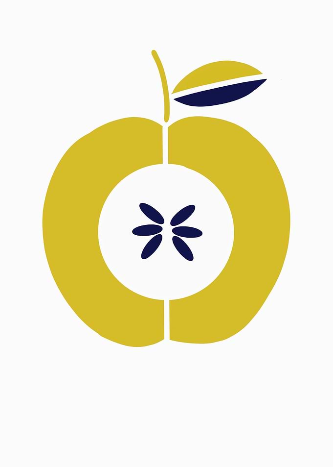 APPLE ART IDEA FOR KITCHEN