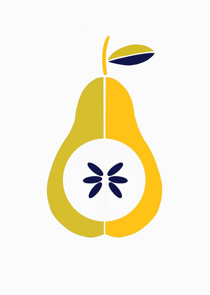 PEAR KITCHEN ART