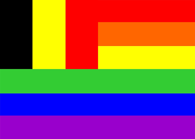 belgium gay flag