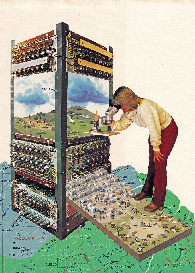 The Scientist [collage]
