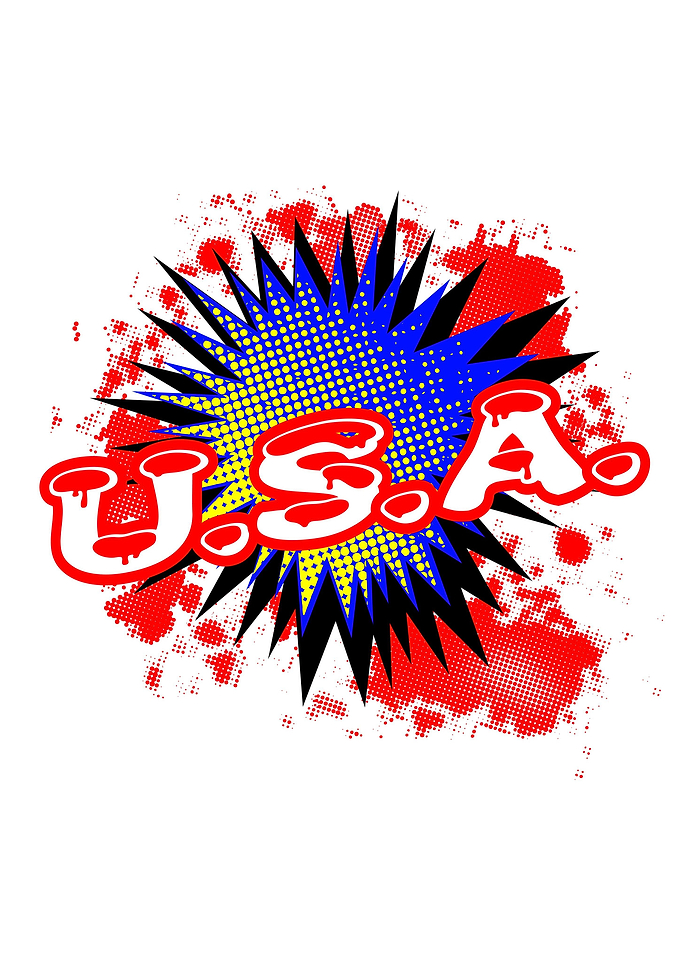 USA Comic Exclamation