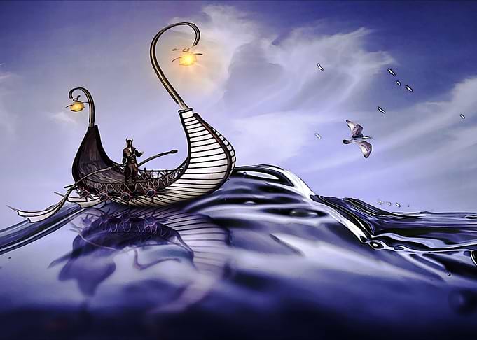 Fantasy boat