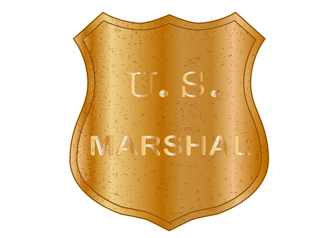 Marshal Shield Badge