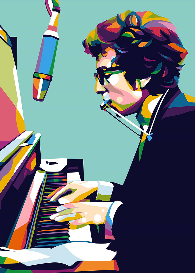 Bob dylan pop art