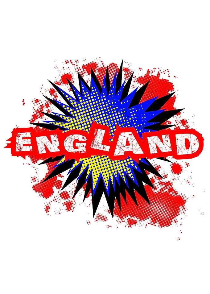 England Comic Exclamation