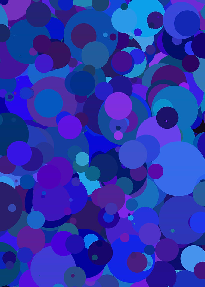 Geometry blue