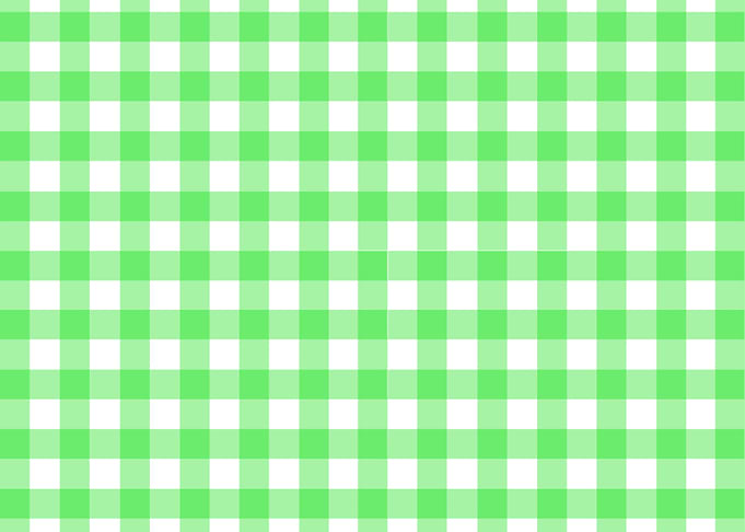 Gingham In Green