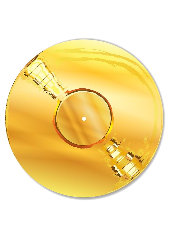 Solid Gold Record