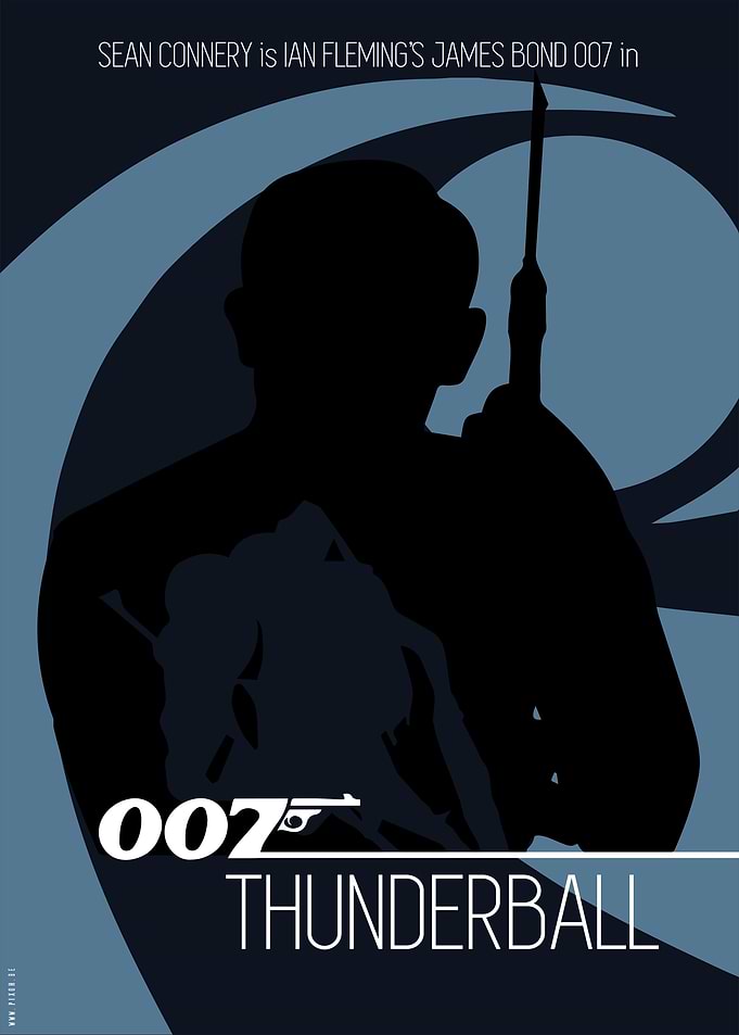 Thunderball flat poster