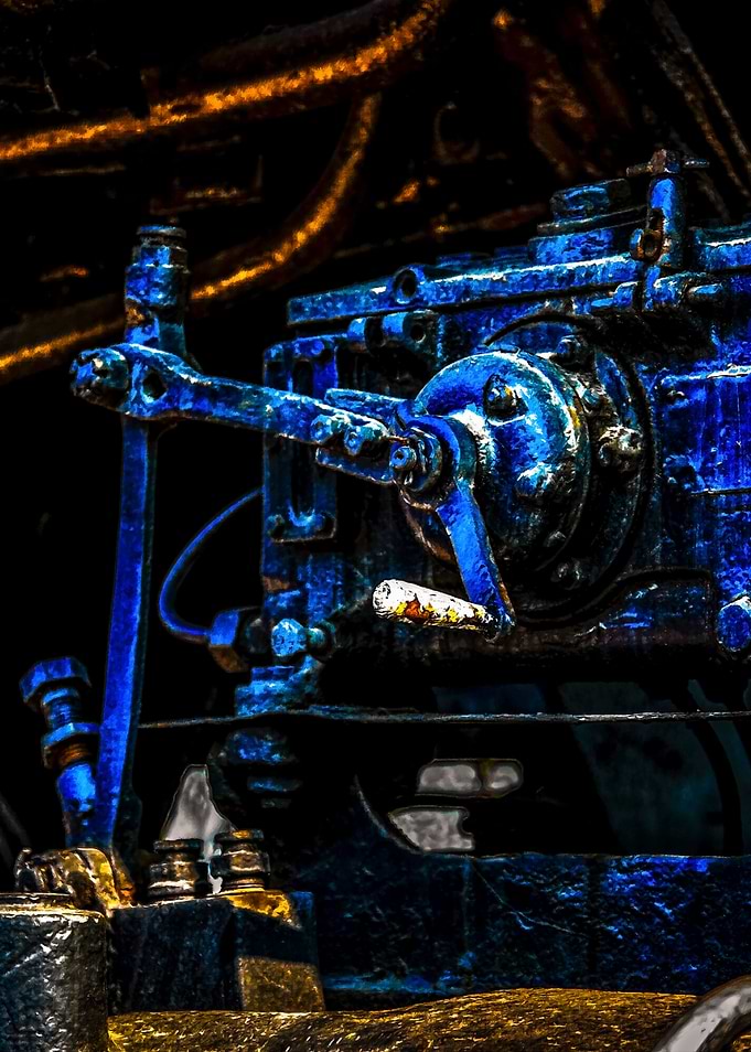 Vintage Locomotive Device