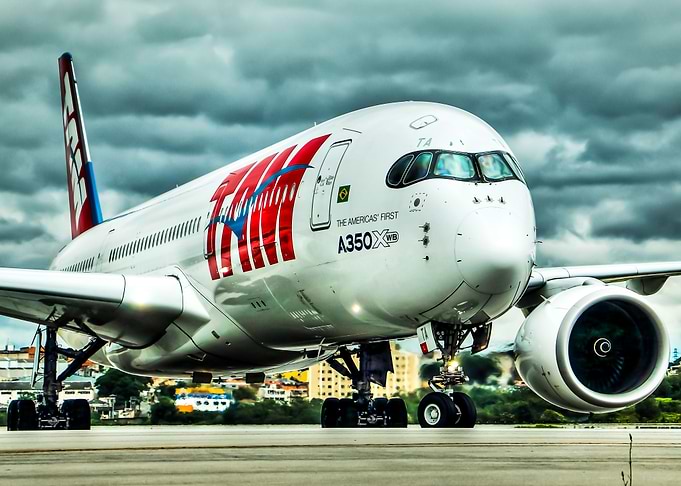 The First Airbus A350 XWB