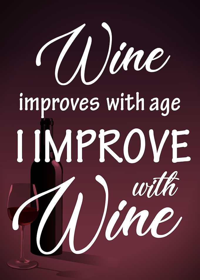 WINE FUNNY QUOTE