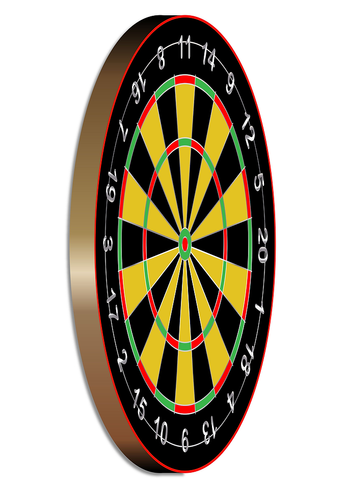Classic Typical Darts Boar