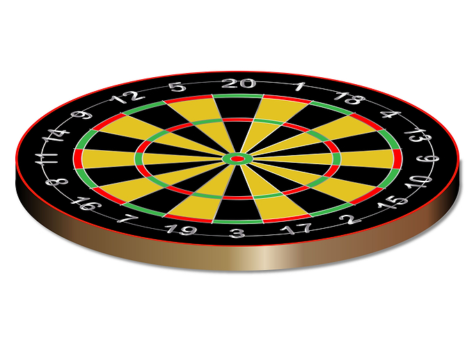 Classic Typical Darts Boar