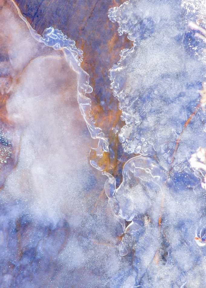Pink Ice And Water