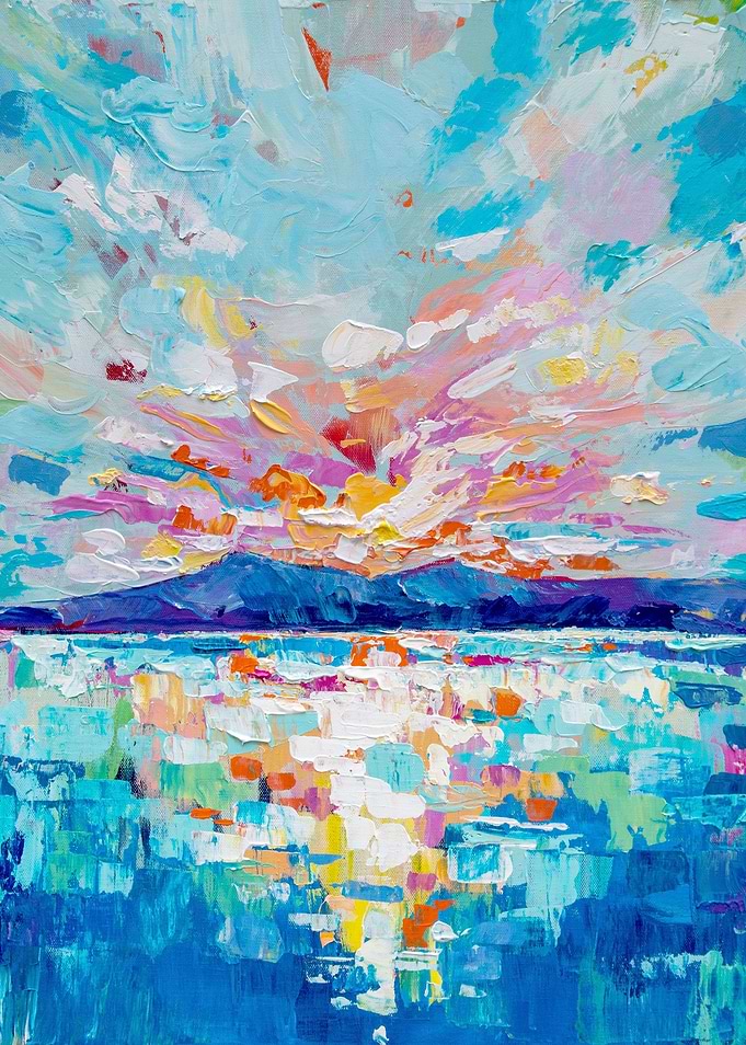 Sky Lights Landscape