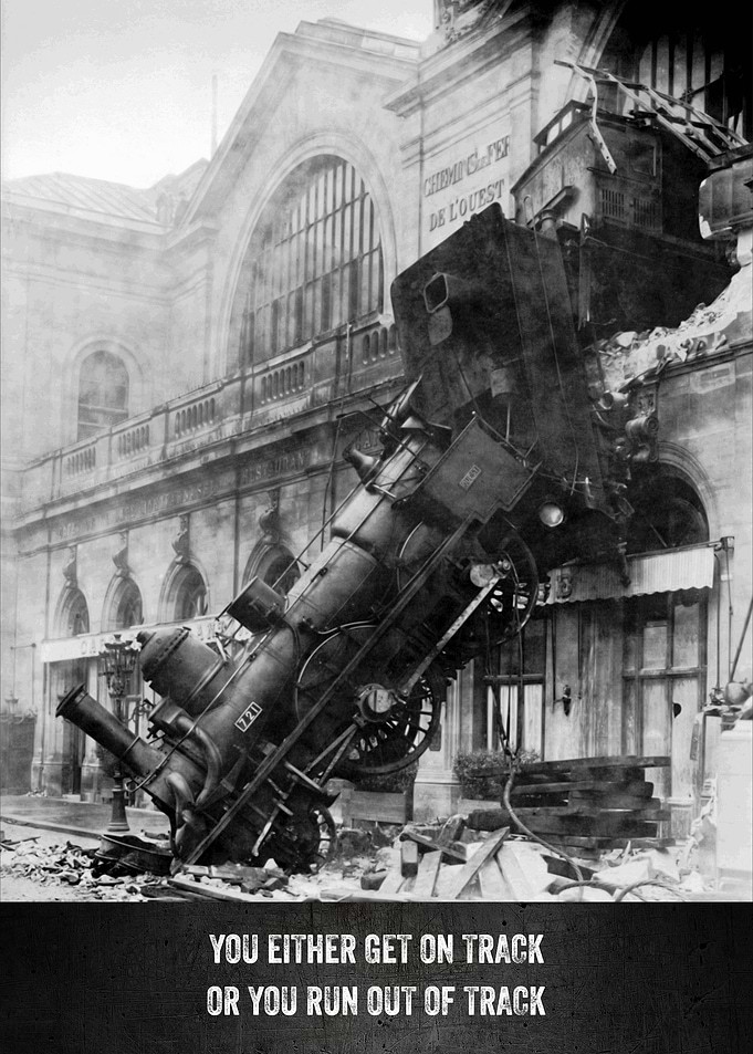 TRAIN WRECK Motivational