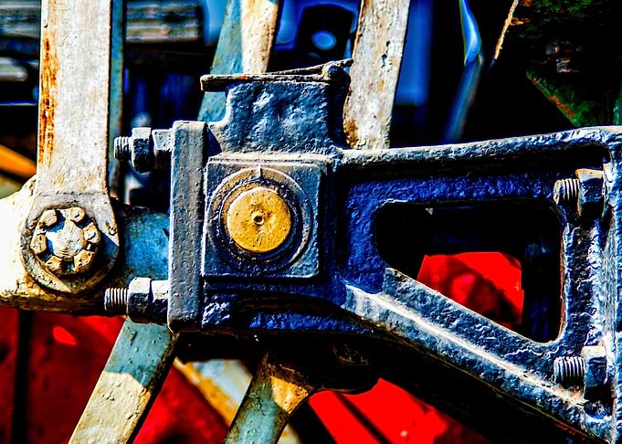 Steam Train Metal Parts