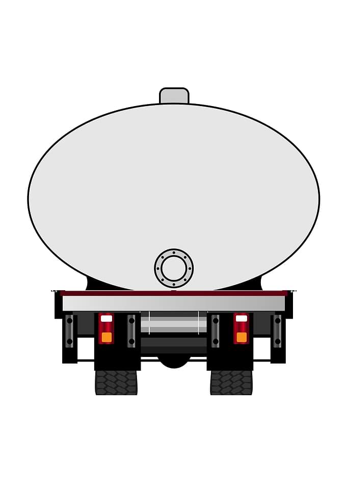 Fuel Tanker Rear End