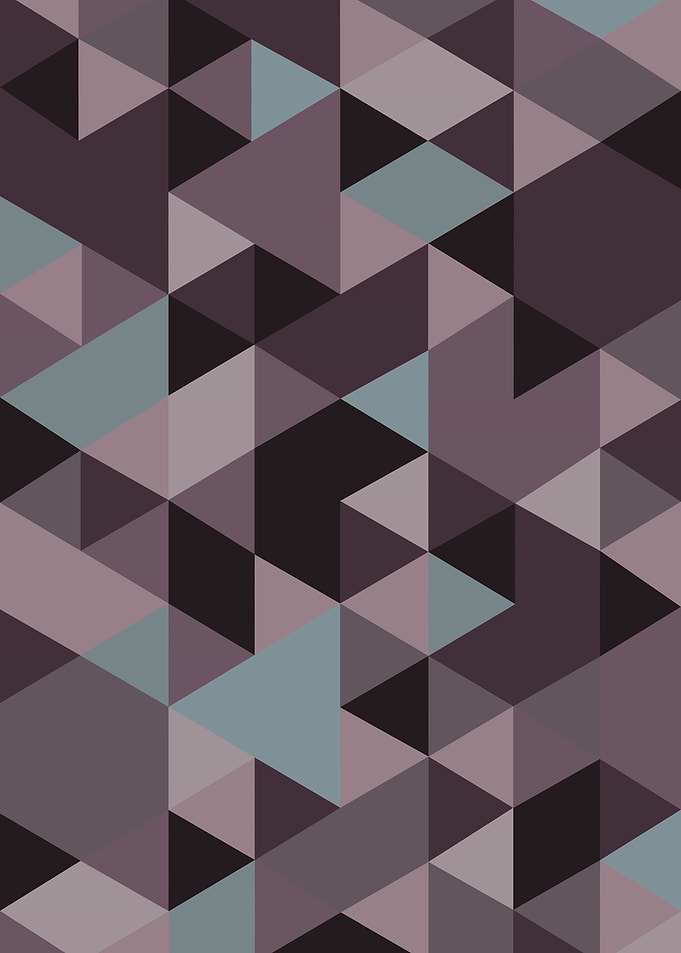 Violet triangles