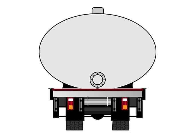 Fuel Tanker Rear End