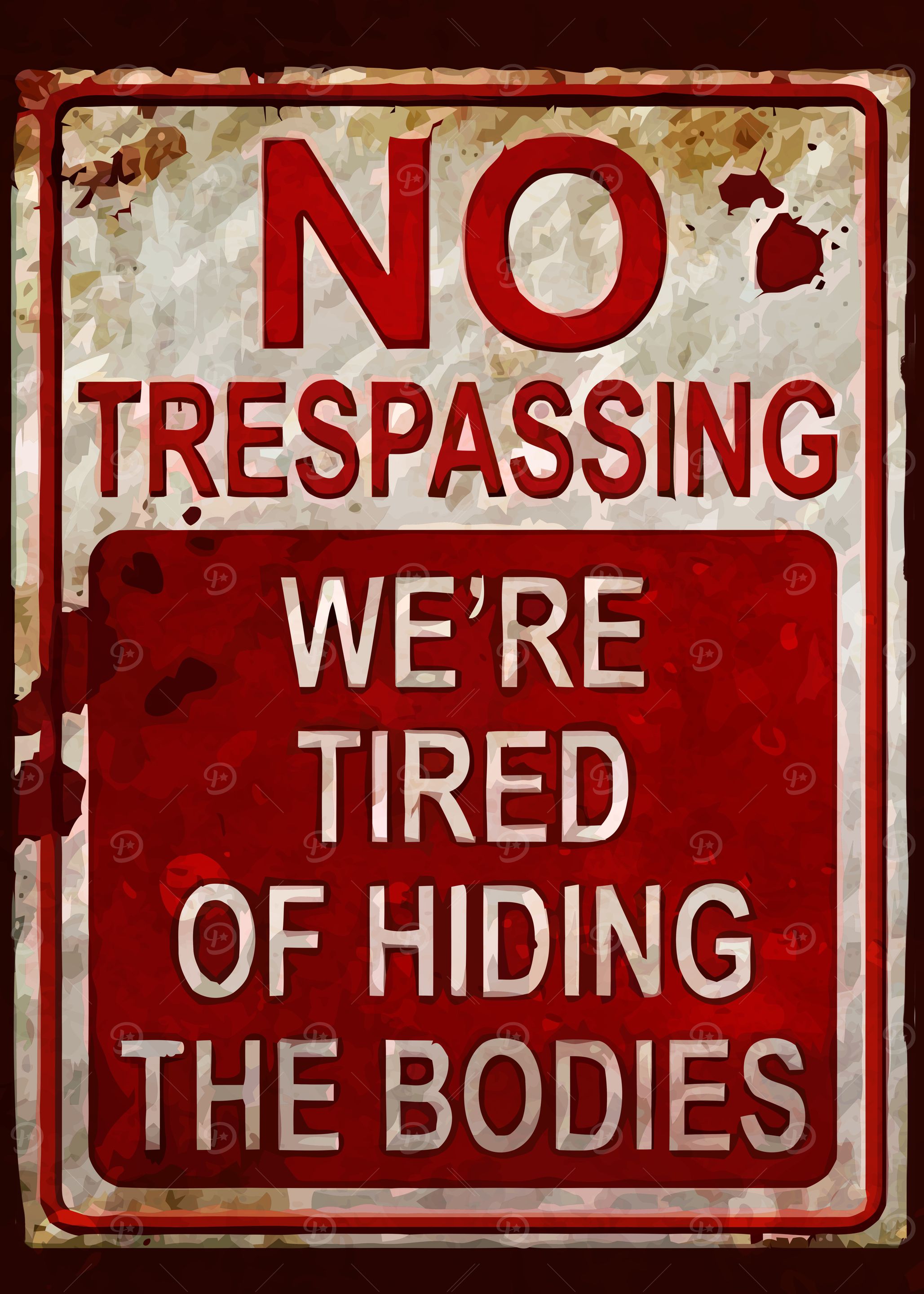 Trespassing vintage