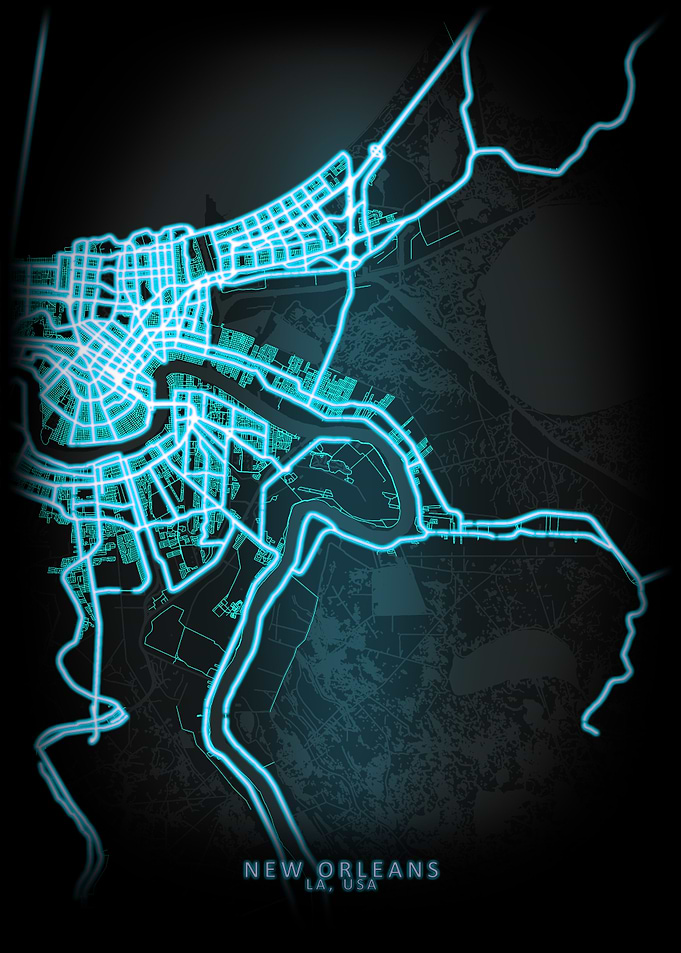 New Orleans LA USA City