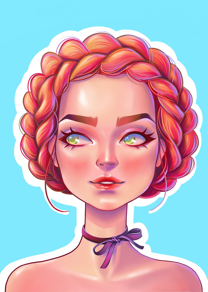 Beautiful young girl