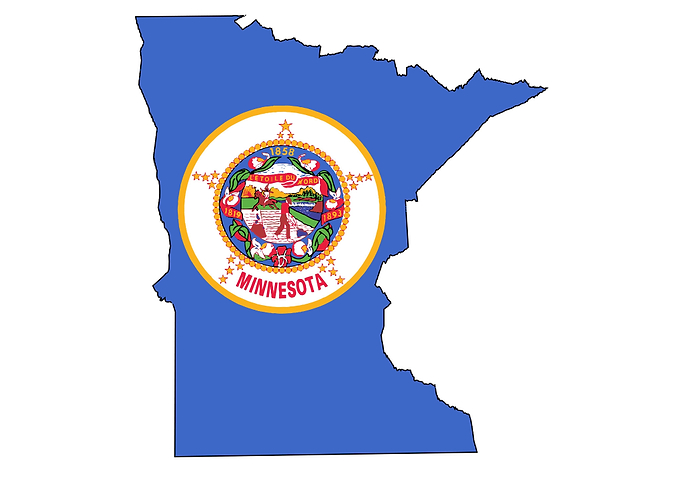 Minnesota Outline Map