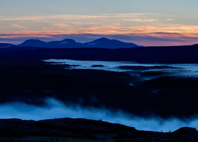 The sunrise Mountain