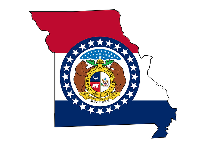 Missouri Outline Map