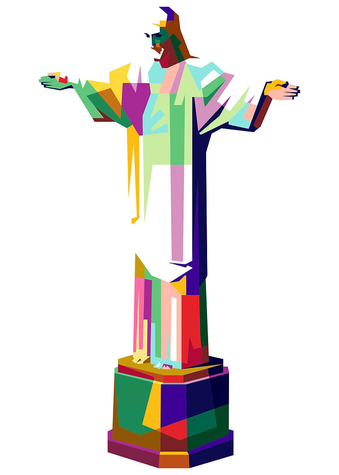 Art Deco statue