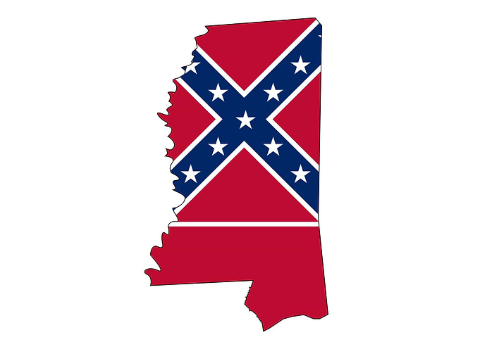 Mississippi State Map