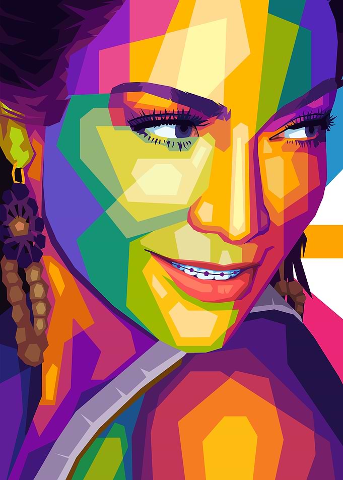 Jennifer lopez painting