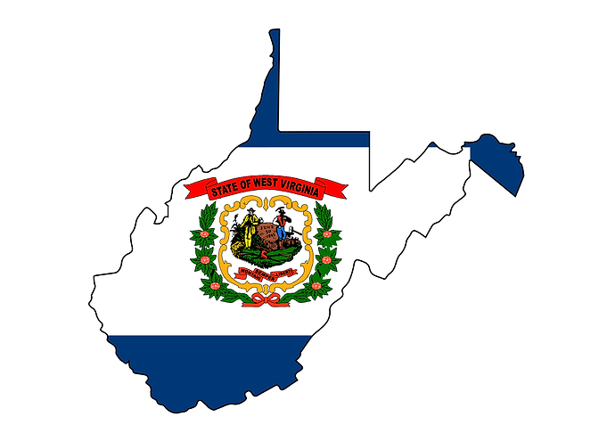 West Virginia State Map