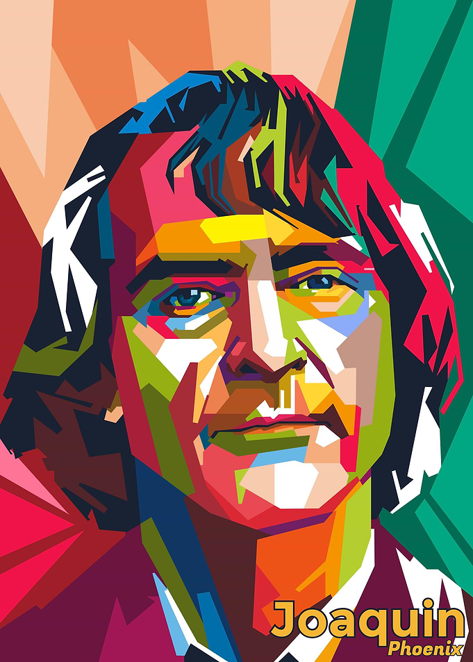 Joaquin Phoenix popart