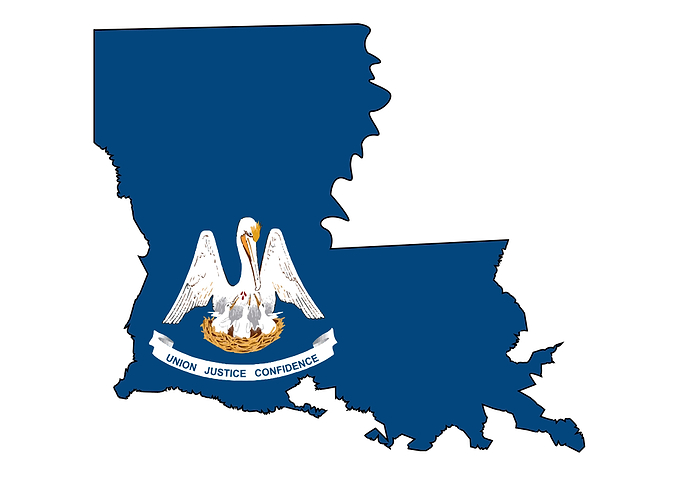 Louisiana State Map