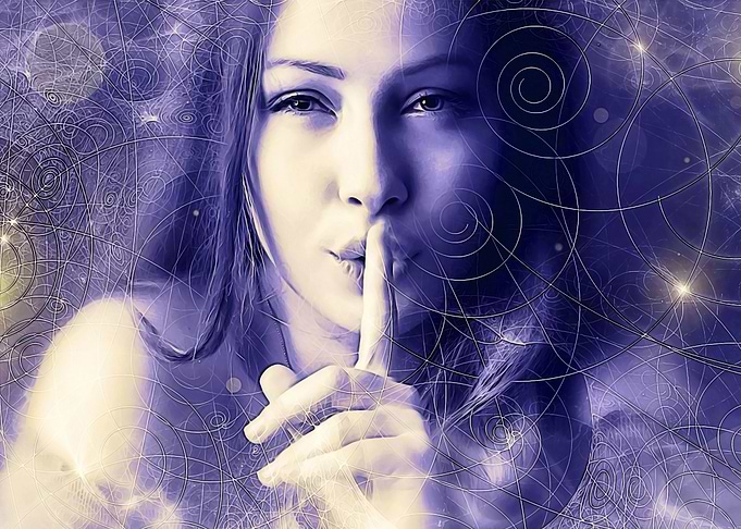 Golden ration spiral girl