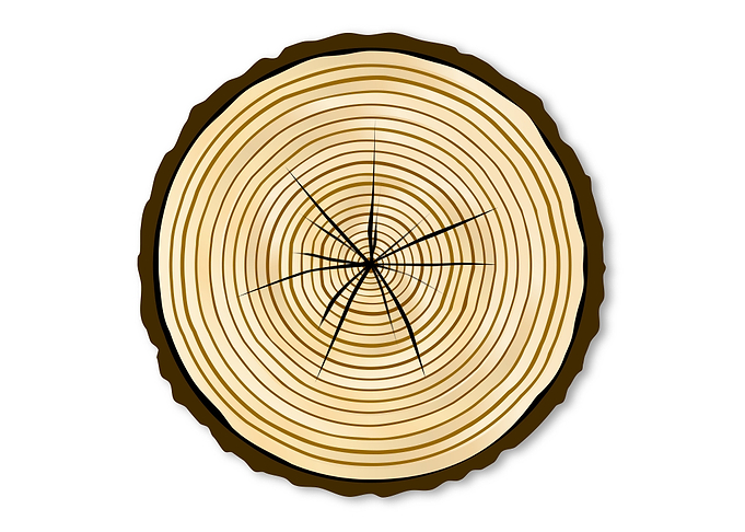 Pale Log End