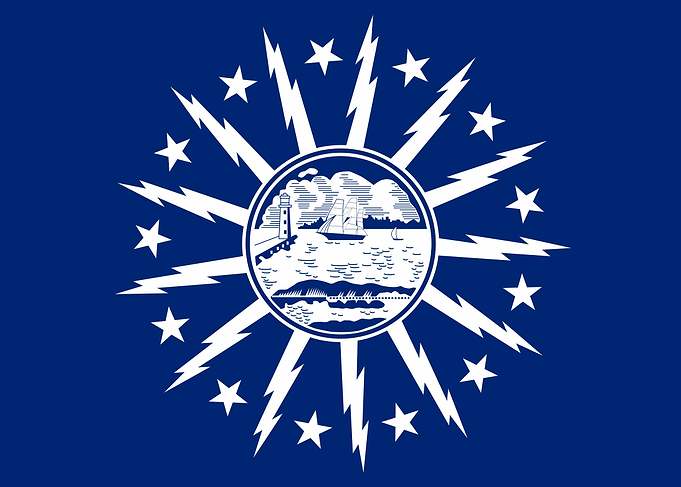 Buffalo city New York flag