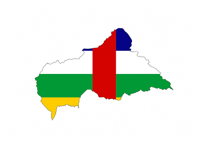 central african rep flag