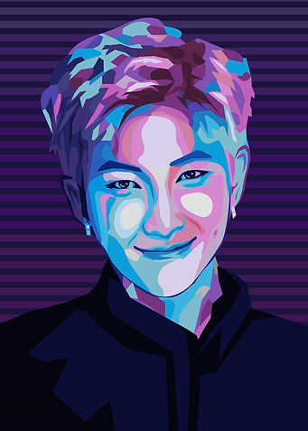 BTS RM POP ART