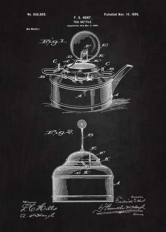 1899 Tea Kettle Patent
