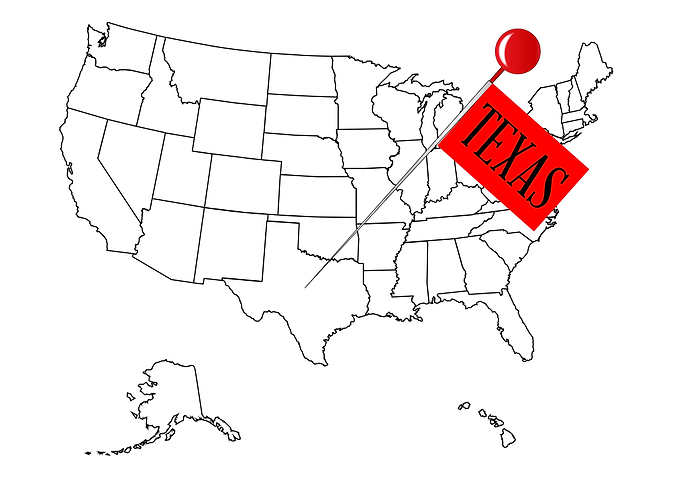 Knob Pin Texas