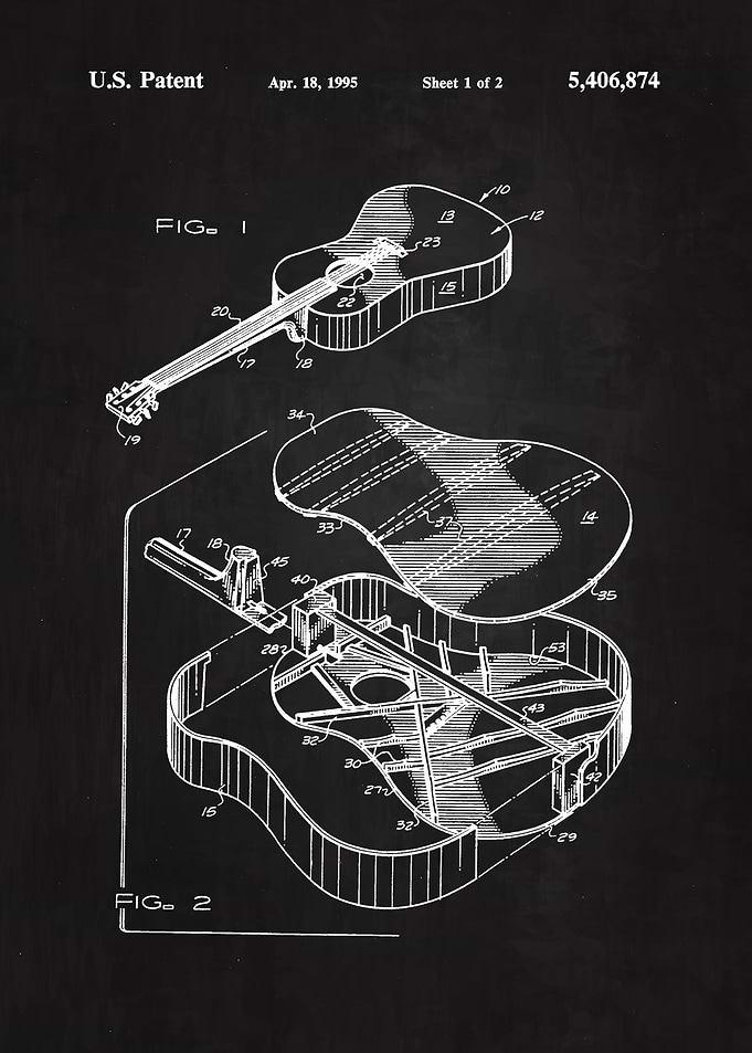 1995 Guitar Patent
