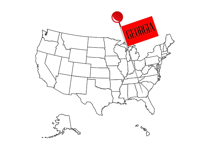 Knob Pin Georgia