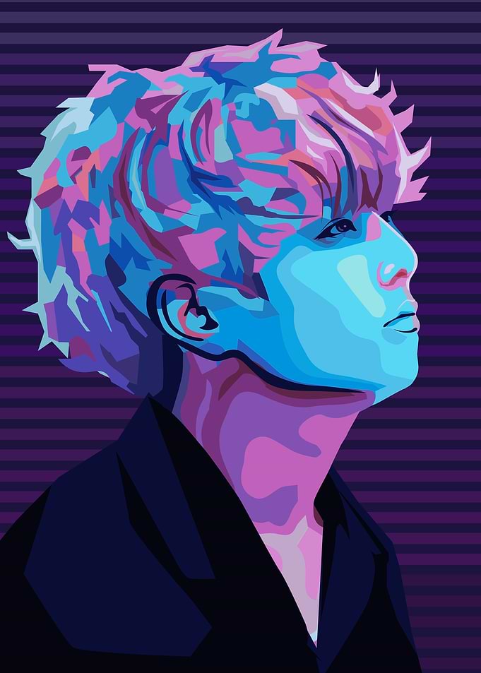 BTS JUNGKOOK POP ART