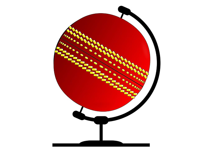 Mounted Cricket Ball