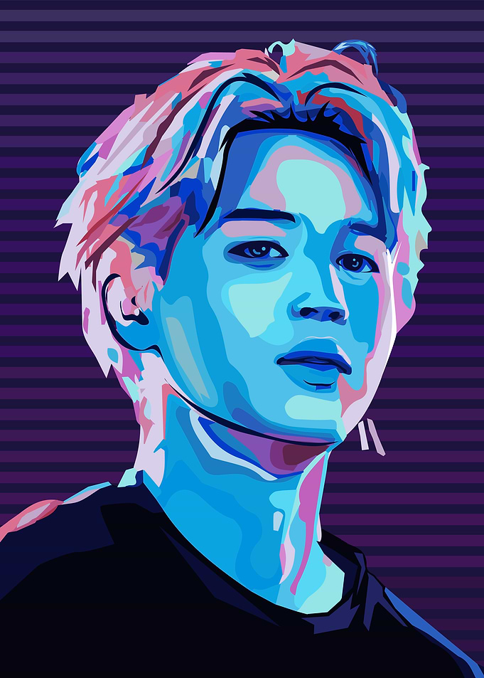 BTS JIMIN POP ART
