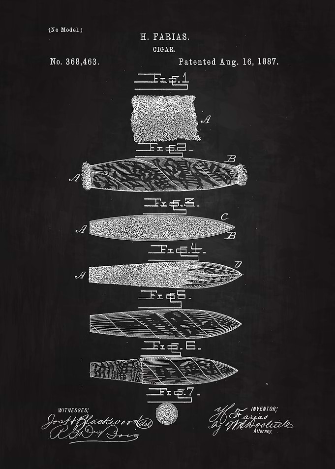 1887 Cigar Patent